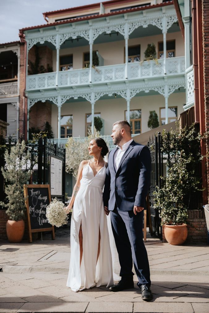 Brautpaar innige Momente